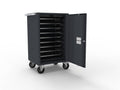 Guardian 1200 Computer Cart - 20 Laptops with Charging