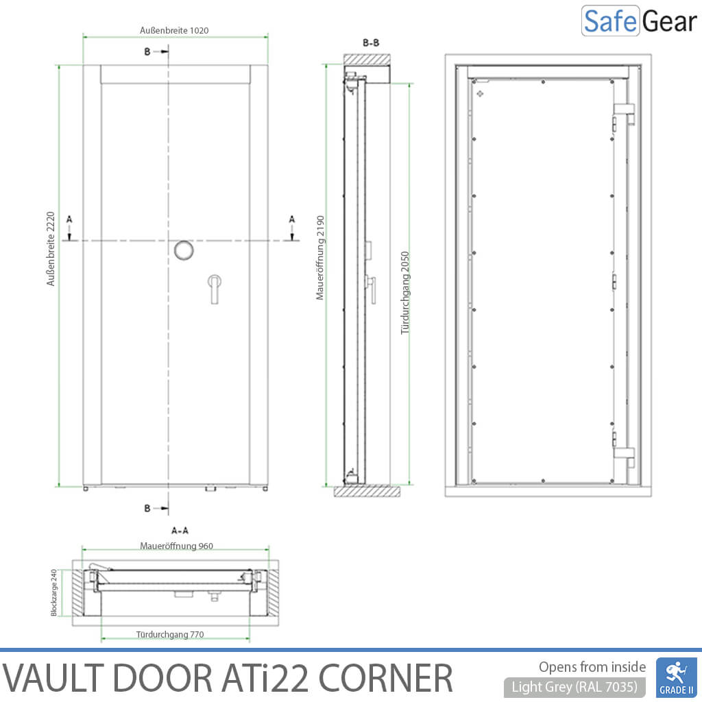 Porta Corazzata - ATi2 22 - Grado 2