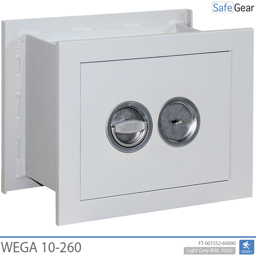 Wega 10-260 Cassaforte a muro (12L) - Grado di prova antieffrazione I