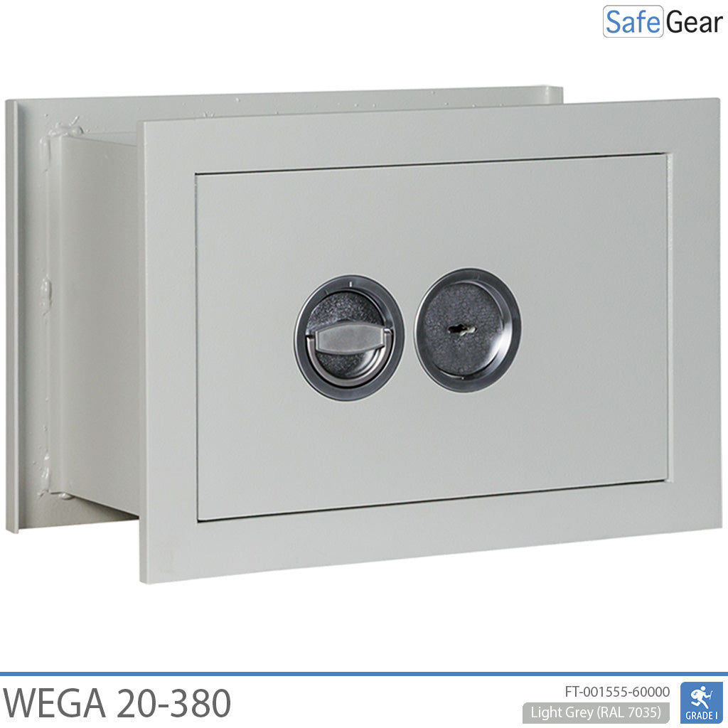 Wega 20-380 Cassaforte a muro (27L) - Grado I di resistenza all’effrazione