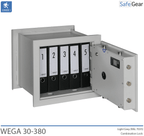 Wega 30 Opened Wall Safe