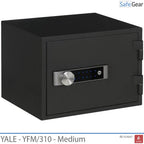 Yale YFM310 Ignifuga (16L) Media - Cassaforte - Resistenza al Fuoco 60 min