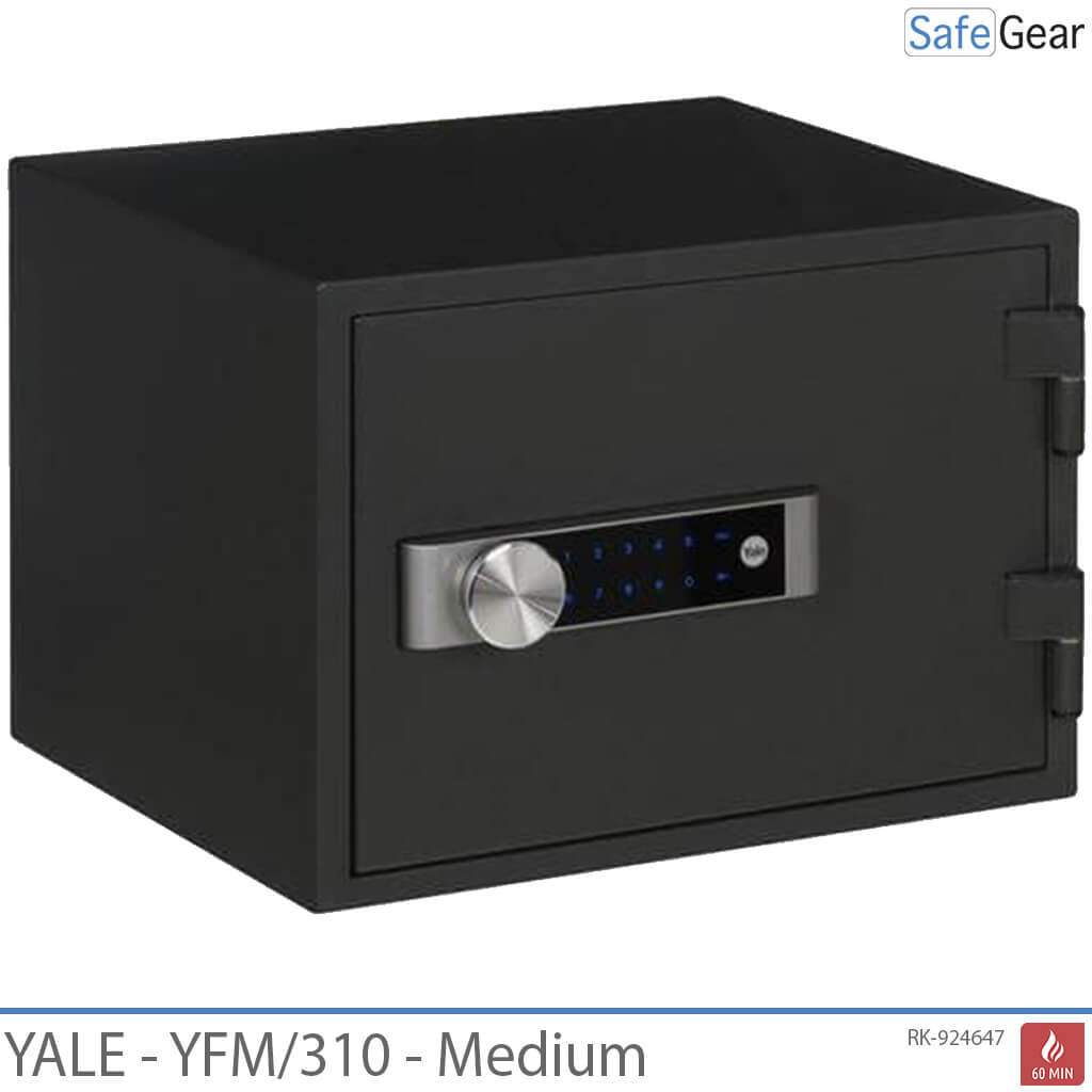 Yale YFM310 Ignifuga (16L) Media - Cassaforte - Resistenza al Fuoco 60 min