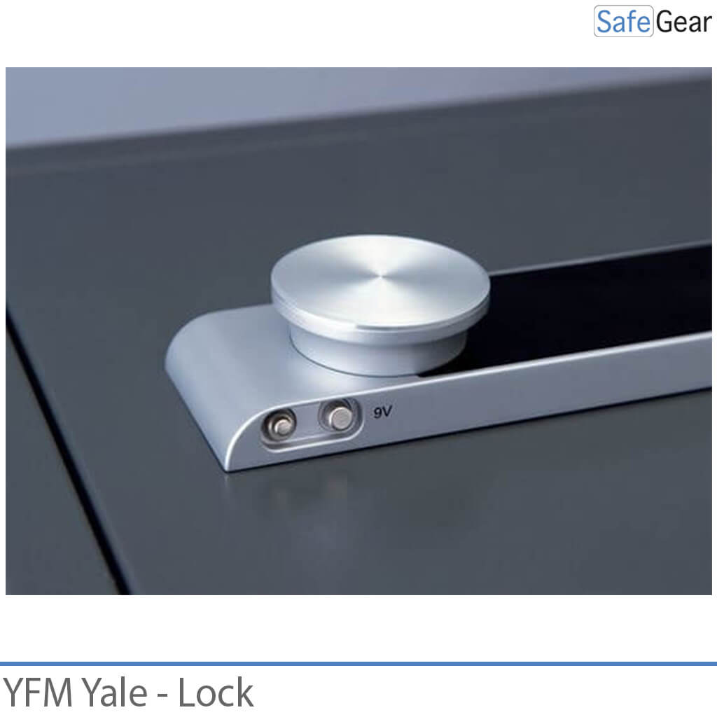 Yale YFM310 Ignifuga (16L) Media - Cassaforte - Resistenza al Fuoco 60 min