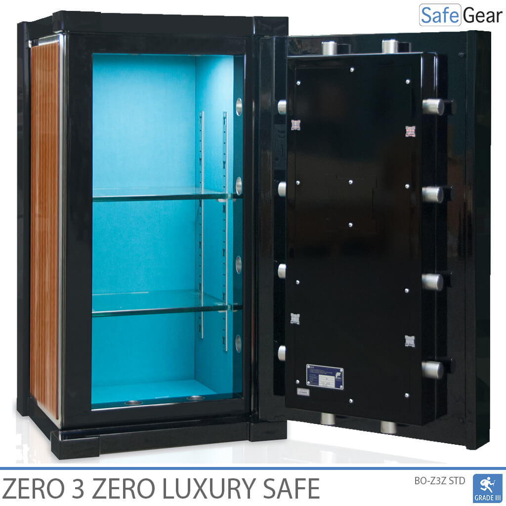 Zero 3 Cassaforte Zero (134 L) - Test antieffrazione Grado III - Serratura A Codice