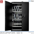 Zeus 22 - Laptop safe (32 laptops) - Key Lock